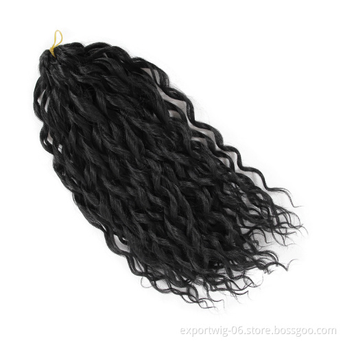 Synthetic Crochet Braids Afro Curls Yaki Kinky Braiding Hair For Extensions Afro Hair Soft Braids Ombre Loose Wave Hair